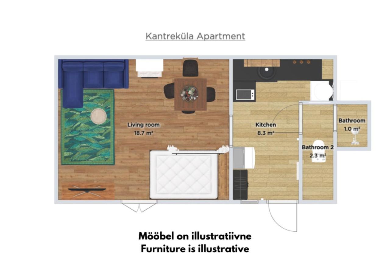 Kantrekuela Apartment Viljandi  Buitenkant foto